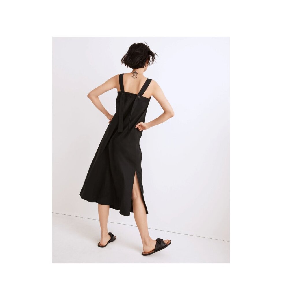 Madewell Black Midi Dress - Picture 8 of 8